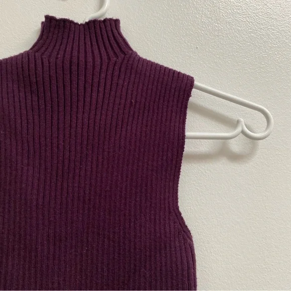 Zara Ribbed Knit Top S - Picture 3 of 4